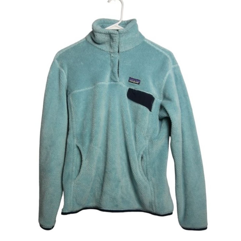 Patagonia Re-Tool Snap-T Fleece Blue Size Large
